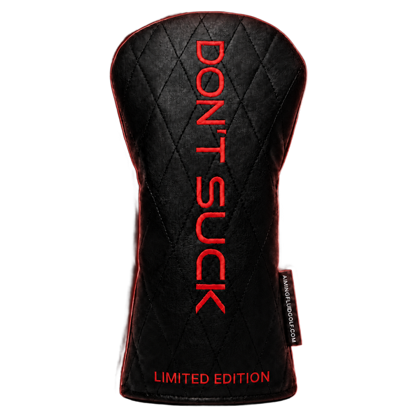After Dark DON’T SUCK Limited Edition Headcover (HOTWIRE RED)