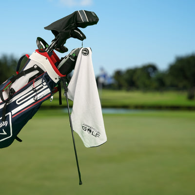 Get Ready to Tee Off with a Freshly Cleaned Microfiber Golf Towel!