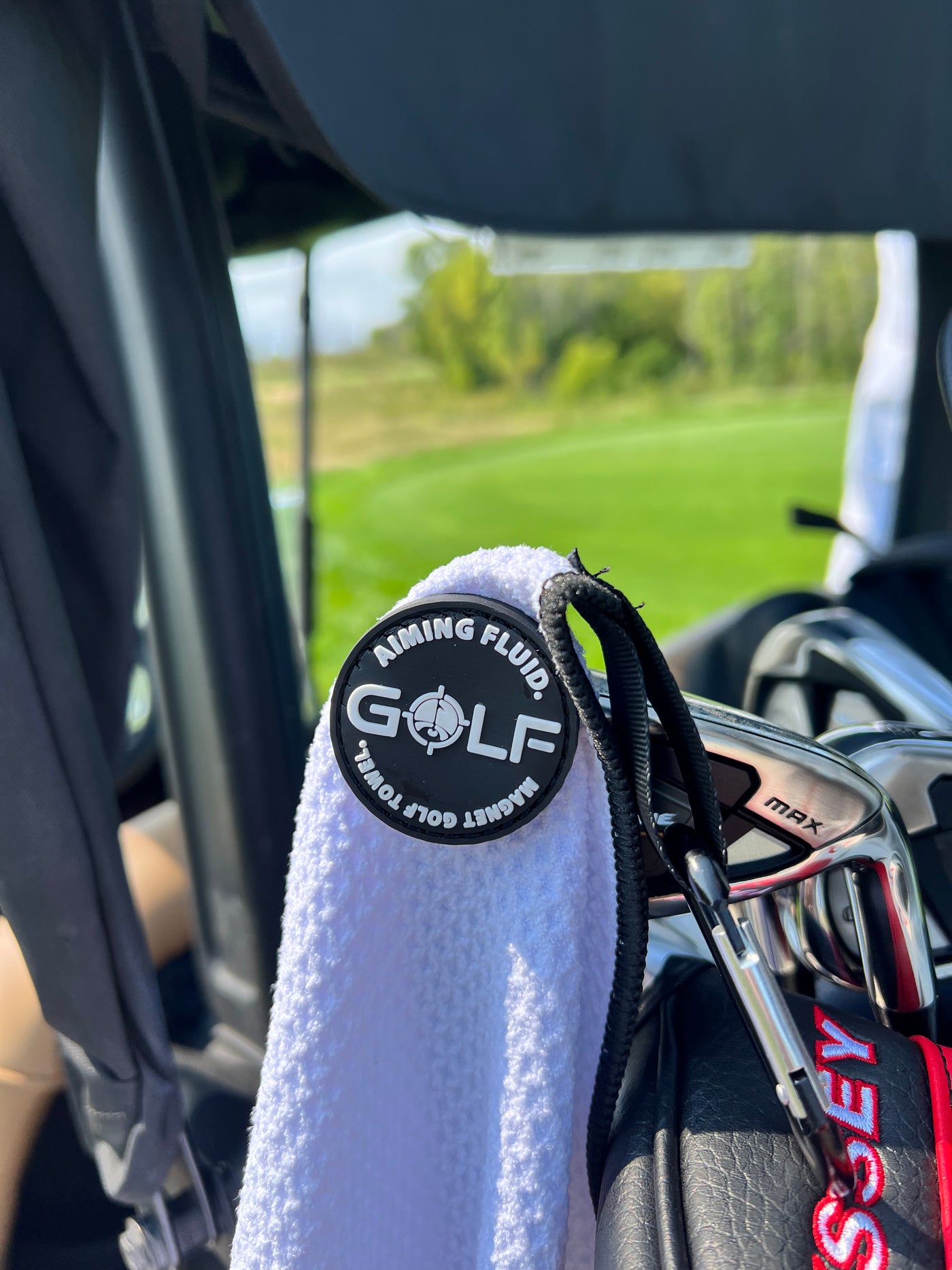 No More Fumbling Around For Your Golf Towel When You Need It Most