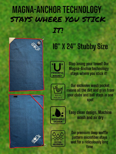 Magna-Anchor Magic: Why Our Magnetic Golf Towels Are the Game-Changer You've Been Waiting For!