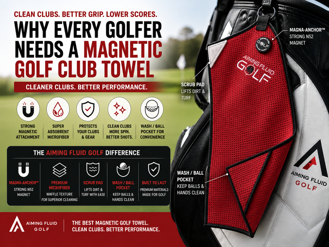 Why Every Golfer Needs a Magnetic Golf Club Towel: The Game Changer
