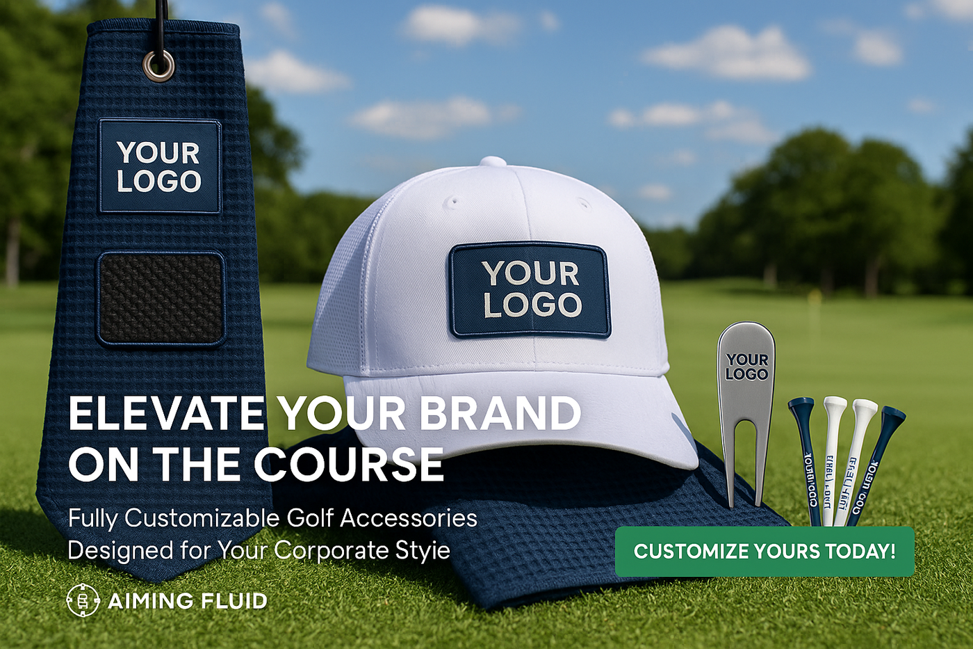 Why Custom Branded Golf Accessories Boost Your Corporate Image