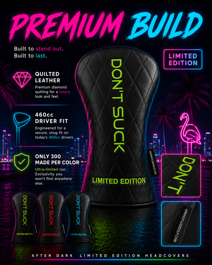After Dark Limited Edition Driver Headcover Bundle — 3 Color Set