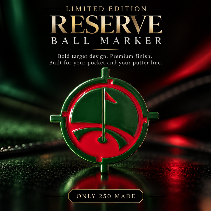 Premium Magnetic Metal Golf Ball Marker