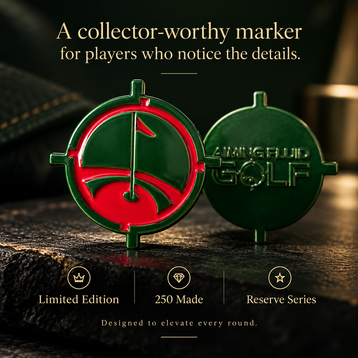 Premium Magnetic Metal Golf Ball Marker