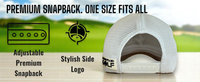 Premium Golf Gym Boat Hiking Tennis Bike Hat TourDry Sweat System Odor-Resistant Sweatband Moisture-Wicking Liner One Size
