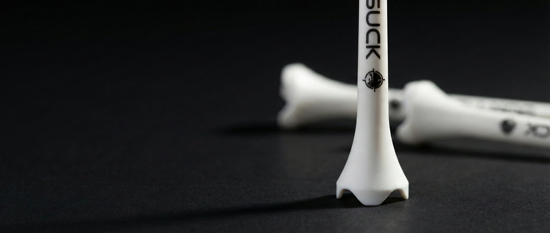 aiming fluid golf don't suck plastic 4 prong golf tees featuring pureflight technology 