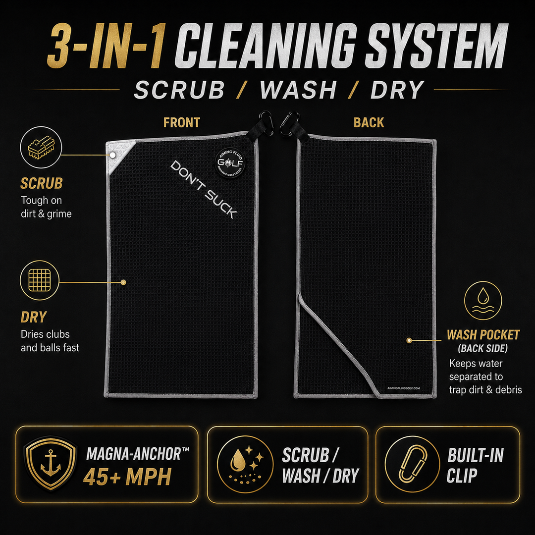Aiming Fluid Golf Don’t Suck 5-in-1 Essentials Bundle