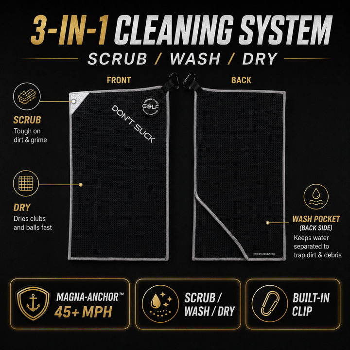 Aiming Fluid Golf Don’t Suck 5-in-1 Essentials Bundle