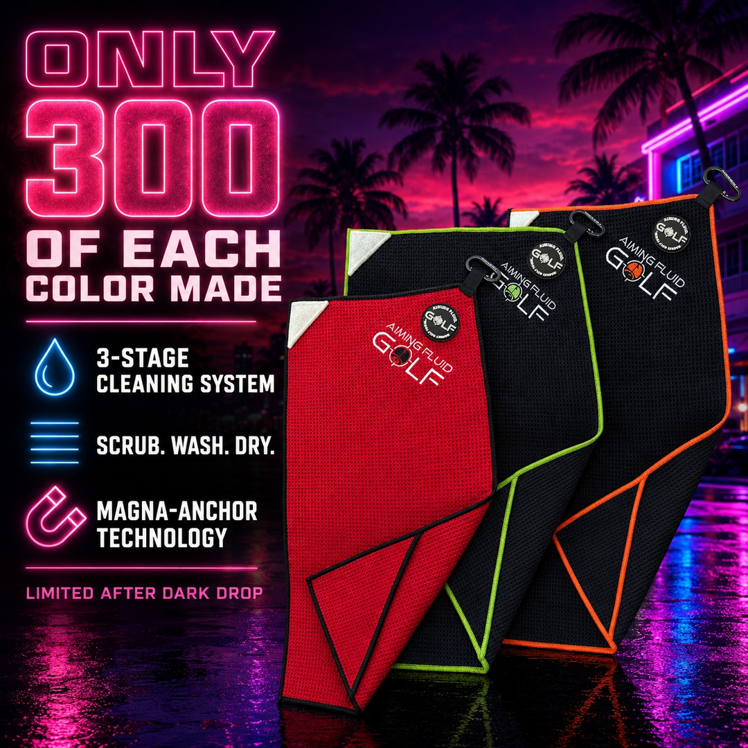 After Dark Magnetic Golf Towels