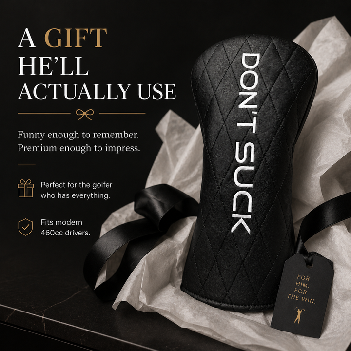 Aiming Fluid Golf Don’t Suck Headcover 4-Pack – Original + After Dark Limited Edition Collection