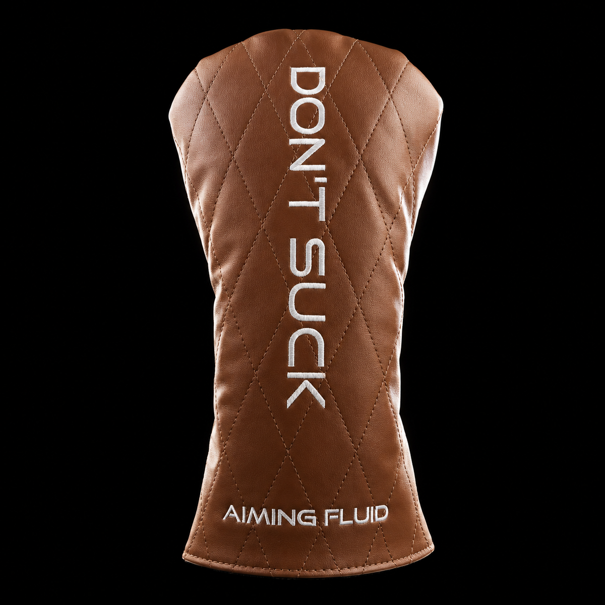 DON'T SUCK™ Reserve — Old Fashioned Driver Headcover (Cognac, 460cc)