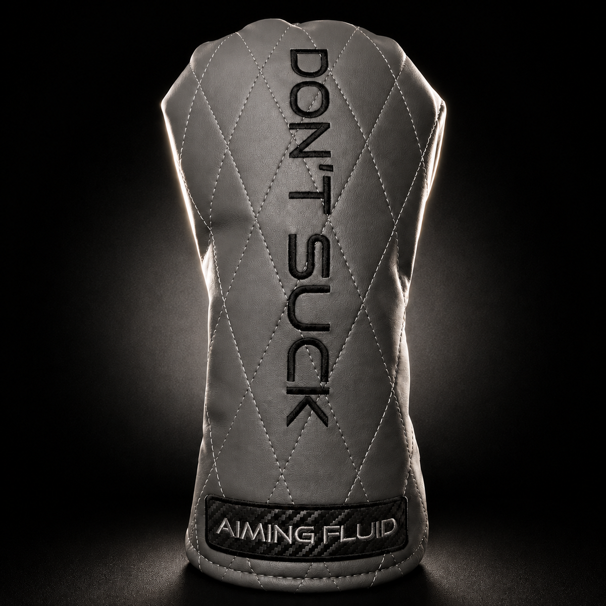 DON'T SUCK™ Reserve — Smoke Driver Headcover (Gunmetal, 460cc)