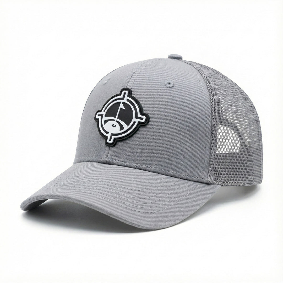 aiming fluid golf golf hat tourdry sweat system keeps you cool on and off the course, grey hat