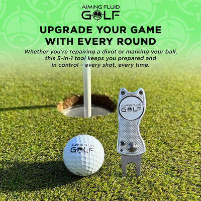 Foldable Metal Divot Tool