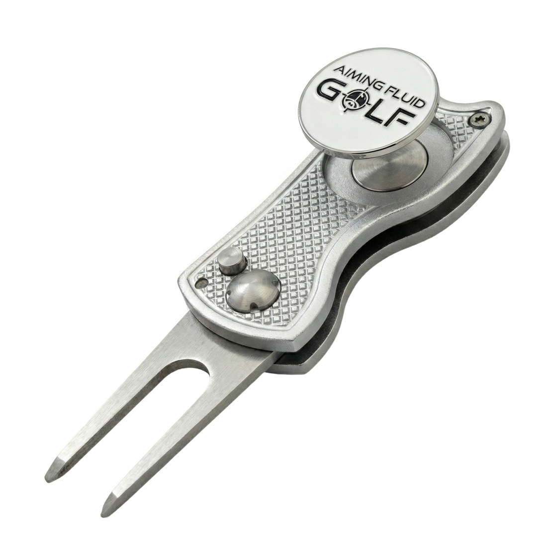 Foldable 5-in-1 Divot Tool with Magnetic Ball Marker