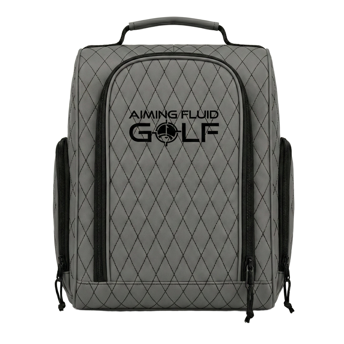 Premium Golf Shoe Bag – Vented Synthetic Leather Shoe Storage