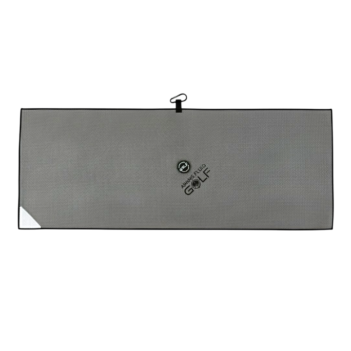 Aiming Fluid Golf Grey The 40 magnetic golf towel 4-pack.