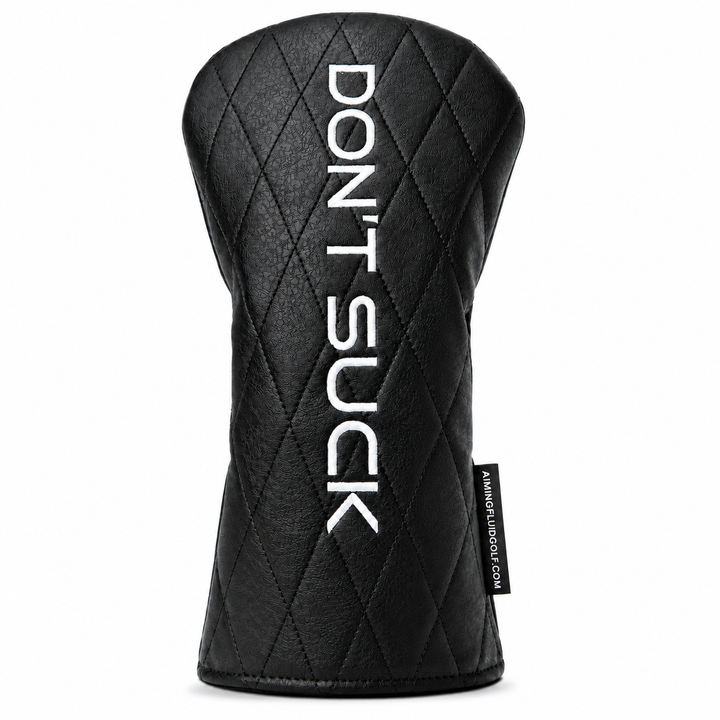 Don’t Suck™ Driver Headcover — Premium Black Diamond Quilted Fit (460cc)