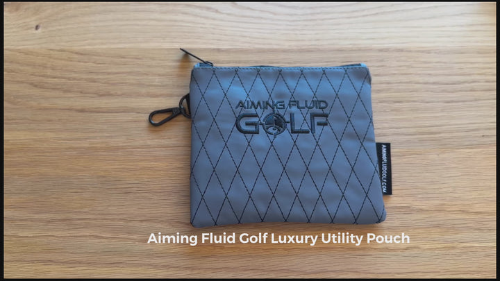 Leather Golf Utility Pouch – Premium Leather