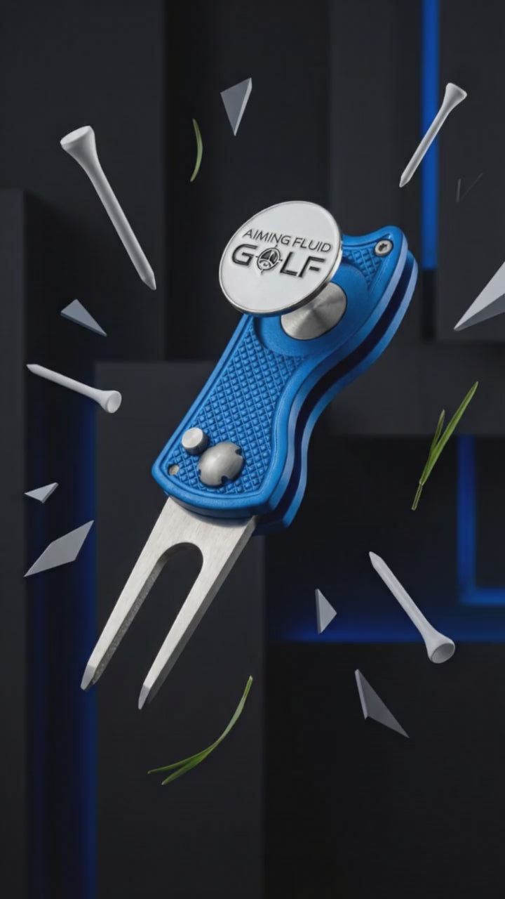 Foldable Metal Divot Tool