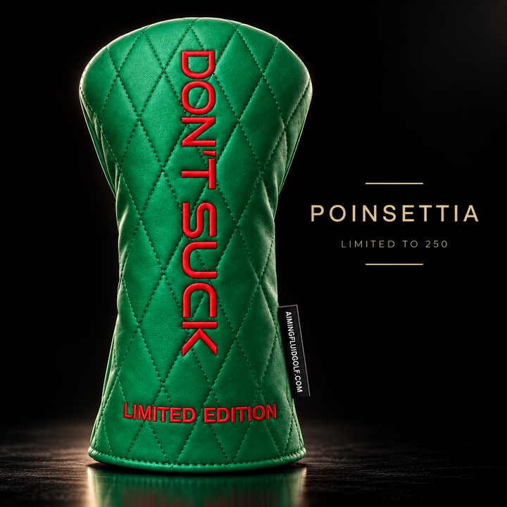 Reserve Poinsettia limited edition driver headcover, only 250 made