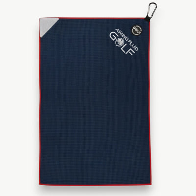 Multi-Function Magnetic Golf Towel with Wash Pocket, Magna-Anchor Technology, Waffle Pattern, Ball Scrubber – Perfect Golf Gift for Men & Women (16" x 24" Stubby)