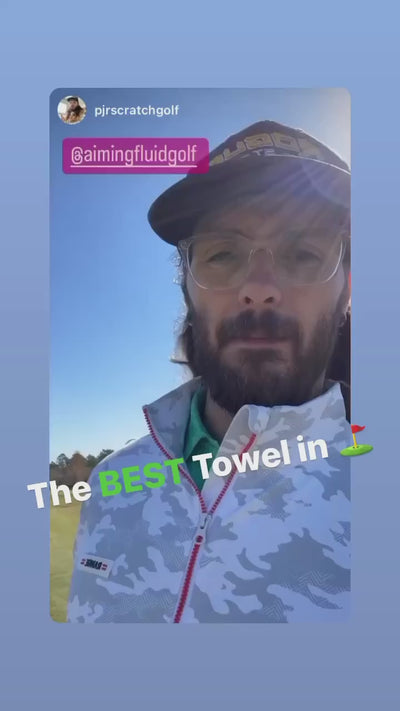 Magnetic Golf Towel Small (Stubby)
