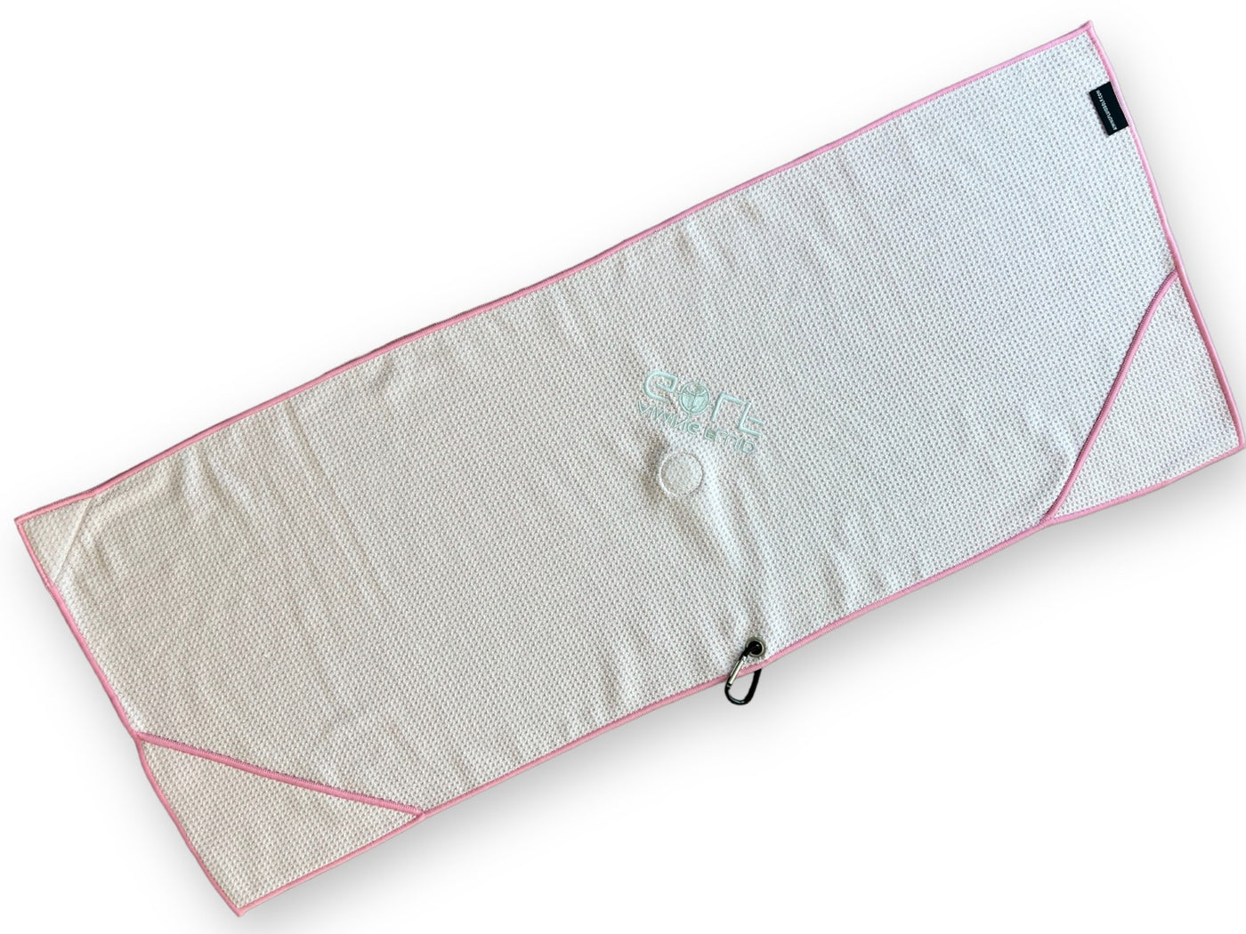 Magnetic Golf Towel Large (40) WITH SCRUB PAD