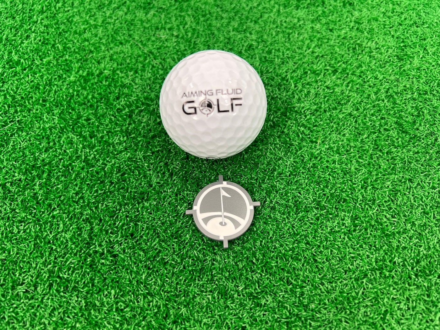 Premium Metal Ball Marker - aimingfluidgolf.com