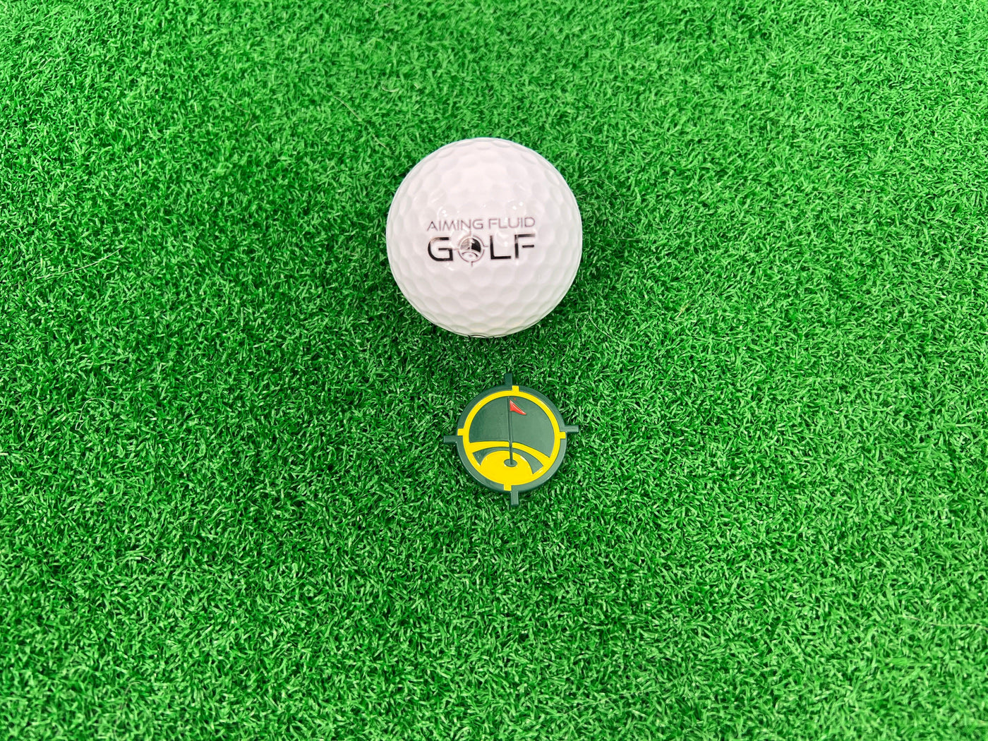 Premium Metal Ball Marker - aimingfluidgolf.com