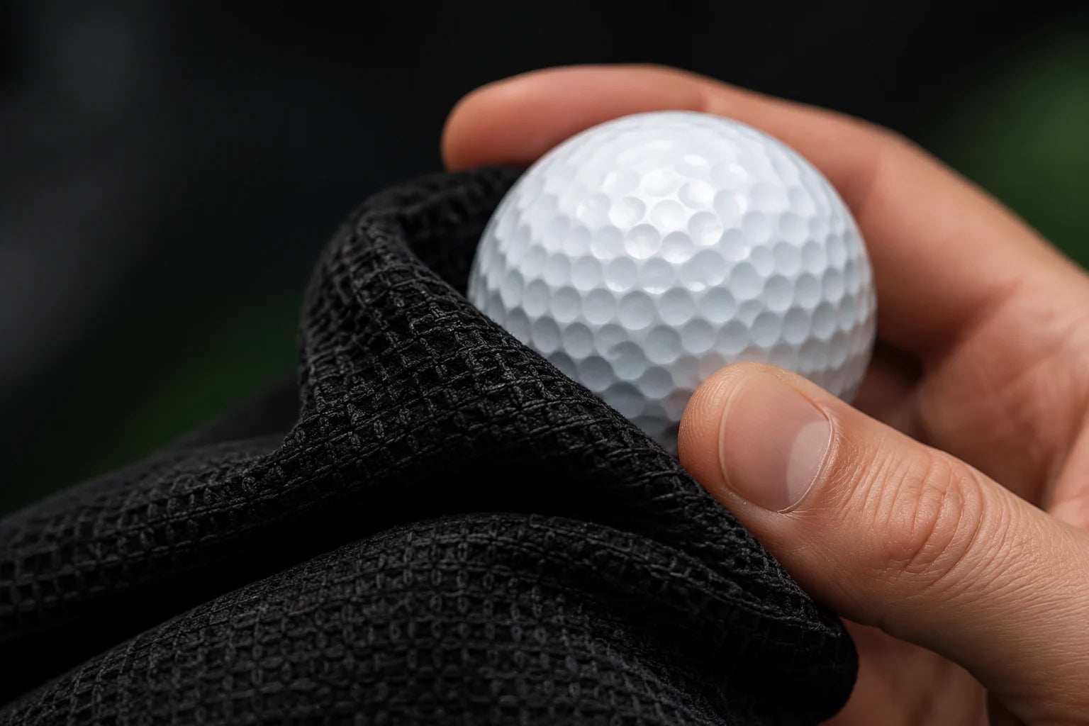 Finish clean. Play on. Use a dry section of waffle microfiber for the final wipe. Then dock your towel.